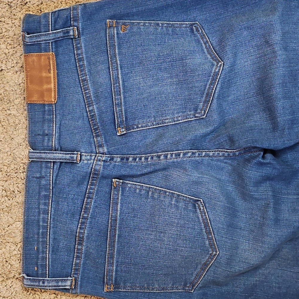Madewell Blue High Rise Roadtripper Jeans Size 27 - Picture 13 of 13